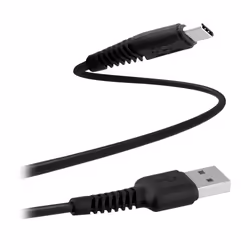 T'nB TCUSB02BK, 2 m, USB C, USB A, Noir