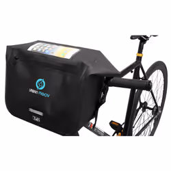 T'nB UMFRONTBAG, Devant, Sacoche pour bicyclette, PVC, Noir, 9,3 L, 230 mm
