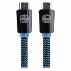 T'nB HDMI8K2 câble HDMI 2 m HDMI Type A (Standard) Noir, Bleu