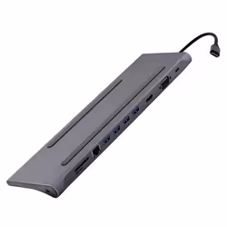 T'nB DOCKUSBC11 station d'accueil Avec fil USB 3.2 Gen 1 (3.1 Gen 1) Type-C Argent