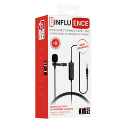 T'nB INLAPMIC2 microphone Noir Microphone à clipser