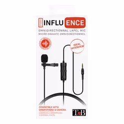 T'nB INLAPMIC2 microphone Noir Microphone à clipser