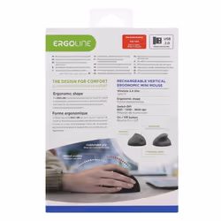 T'nB Mini souris sans fil ergonomique verticale et rechargeable - Vue supplémentaire 7