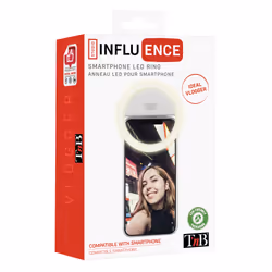 T'nB INLEDPHONE, LED, Blanc, Smartphones, 200 mAh, 1,3 h, 75 g