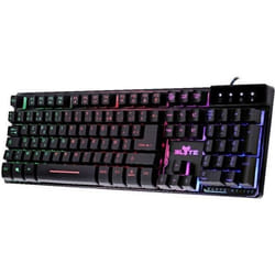 Clavier Gamer - TNB - KY-100 - Rétroéclairage Rainbow - Anti-Ghosting - Filaire
