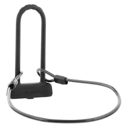 T'nB U-lock with cable for bike /e-scooter Noir Verrou en U