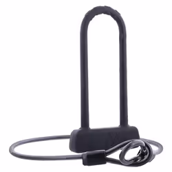 T'nB U-lock with cable for bike /e-scooter Noir Verrou en U