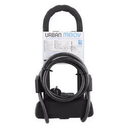 T'nB U-lock with cable for bike /e-scooter Noir Verrou en U