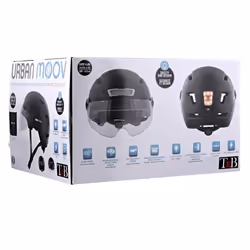 T'nB UMHELMLED2 casque de sport Noir, Transparent - Vue supplémentaire 8
