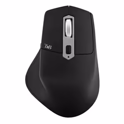 T'nB MWBTPOWER3, Gauche, RF Wireless + USB Type-C, 2400 DPI, Noir, Gris