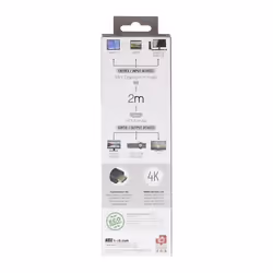 T'nB Cable HDMI Mini Displayport 2m HDMI Type A (Standard) Noir - Vue supplémentaire 5