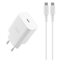 T'nB CHPDTC20 chargeur d'appareils mobiles Smartphone, Smartwatch, Tablette Blanc Secteur Charge rapide Intérieure