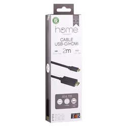 T'nB TCHDMI2 câble HDMI 2 m HDMI Type A (Standard) USB Type-C Noir