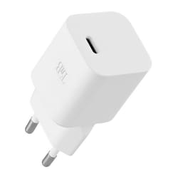 Adaptateur secteur USB-C - TnB - 30W - Charge rapide - Compatible smartphone/tablette - Blanc