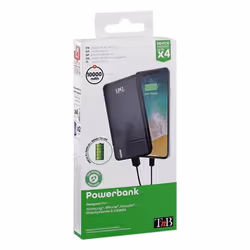 T'nB PBU10000 banque d'alimentation électrique Polymère 10000 mAh Noir - Vue supplémentaire 4