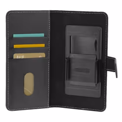 Etui folio universel - SLIDER XXL - pour Smartphones 6.5 - Noir - Protection