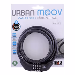 T'nB UMCODELOCK Antivol pour bicyclettes Noir 1200 mm - Vue supplémentaire 4