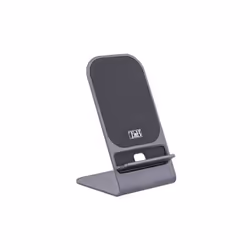 Chargeur sans fil magnétique à induction pour téléphone mobile T n b 15 W Noir