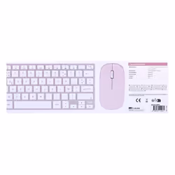 T'nB KBCOLORPK clavier Souris incluse Bluetooth AZERTY Français Rose - Vue supplémentaire 10