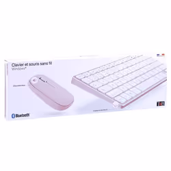 T'nB KBCOLORPK clavier Souris incluse Bluetooth AZERTY Français Rose - Vue supplémentaire 8