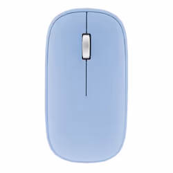 T'nB MWCOLORBL, Ambidextre, Bluetooth, 1600 DPI, Bleu