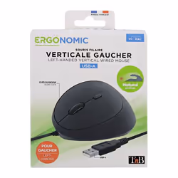 T'nB ERGONOMIC souris Universel Gauche USB Type-A 1600 DPI - Vue supplémentaire 7