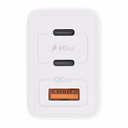 T'nB CHGAN65W chargeur d'appareils mobiles Universel Blanc Secteur Charge rapide
