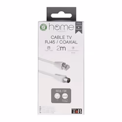 T'nB RJ45COAX2 câble coaxial 2 m RJ-45 Blanc