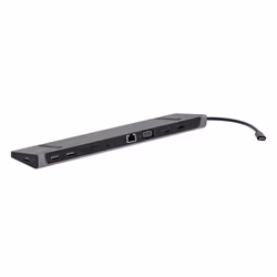 T'nB DSMST12, Avec fil, USB 3.2 Gen 1 (3.1 Gen 1) Type-C, Noir, MicroSD (TransFlash), SD, 397 g