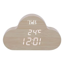 T'nB CLOCKCLWD réveille-matin Réveil numérique Bois