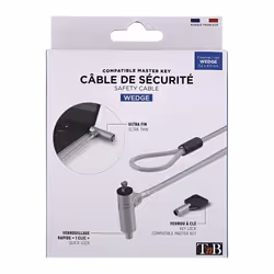 T'nB MCAVMASTERW câble antivol Blanc 1,8 m - Vue supplémentaire 7