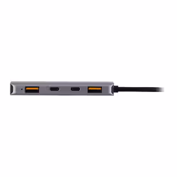 T'nB TCHUBUSBC station d'accueil Avec fil USB 3.2 Gen 2 (3.1 Gen 2) Type-C Aluminium