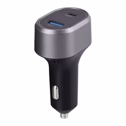 T'nB CACPOWER chargeur d'appareils mobiles Universel Noir, Gris Allume-cigare Charge rapide