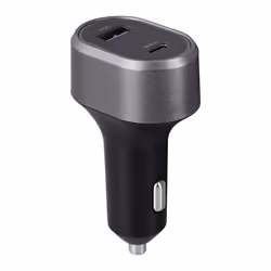 T'nB CACPOWER chargeur d'appareils mobiles Universel Noir, Gris Allume-cigare Charge rapide