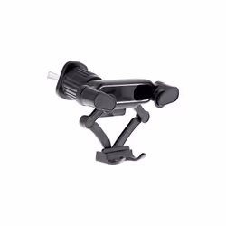 Support pour téléphone mobile Tnb Support machoire par gravite pour grille d aeration noir
