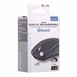 T'nB MWGRADIENTBK souris Droitier Bluetooth + USB Type-C 1600 DPI - Vue supplémentaire 5