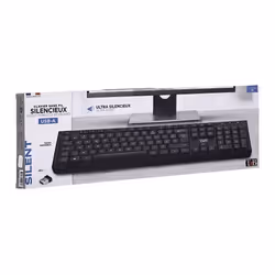 T'nB KBSILENT clavier RF sans fil AZERTY Noir - Vue supplémentaire 5