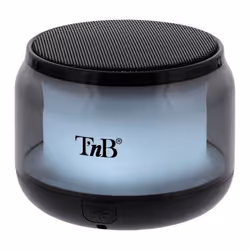 T'nB HPGRADIENT, Sans fil, 10 m, USB Type-C, Enceinte portable stéréo, Noir, Cylindre