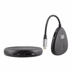 T'nB AIRMONITOR, Adaptateur, Noir, 20 m, Avec fil &sans fil, 90 mm, 90 mm