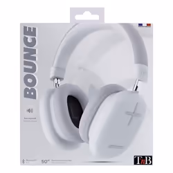 T'nB CBBOUNCEWH Casque Bluetooth Blanc - Vue supplémentaire 5