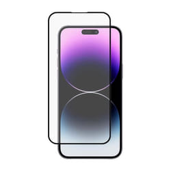 TNB Protection intégrale en verre trempé pour iPhone 15 Pro Max - transparent