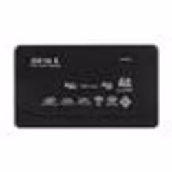 Lecteur de Cartes mémoire - TnB - Universel USB 2.0 - Noir - Vitesse 480 Mbps - Compatible micro SD
