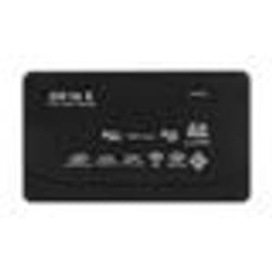 Lecteur de Cartes mémoire - TnB - Universel USB 2.0 - Noir - Vitesse 480 Mbps - Compatible micro SD