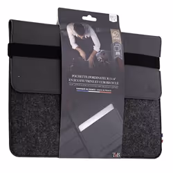 T'nB SLFR14BK2 14" Housse Noir, Gris - Vue supplémentaire 5