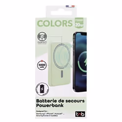 T'nB PBUMAG5GR banque d'alimentation électrique 5000 mAh Recharge sans fil Vert - Vue supplémentaire 7