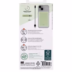 T'nB PBUMAG5GR banque d'alimentation électrique 5000 mAh Recharge sans fil Vert - Vue supplémentaire 8