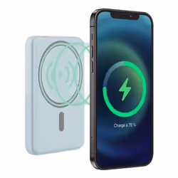 T'nB BUMAG5BL banque d'alimentation électrique 5000 mAh Recharge sans fil Bleu - Vue supplémentaire 5