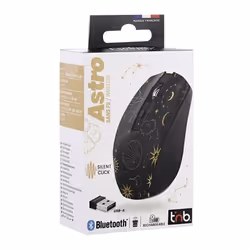 T'nB ASTRO souris Droitier Bluetooth + USB Type-A 1600 DPI