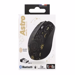 T'nB ASTRO souris Droitier Bluetooth + USB Type-A 1600 DPI - Vue supplémentaire 4