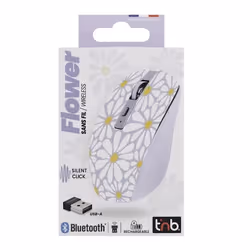 T'nB MWXFLOWER souris Droitier Bluetooth + USB Type-A 1600 DPI - Vue supplémentaire 4